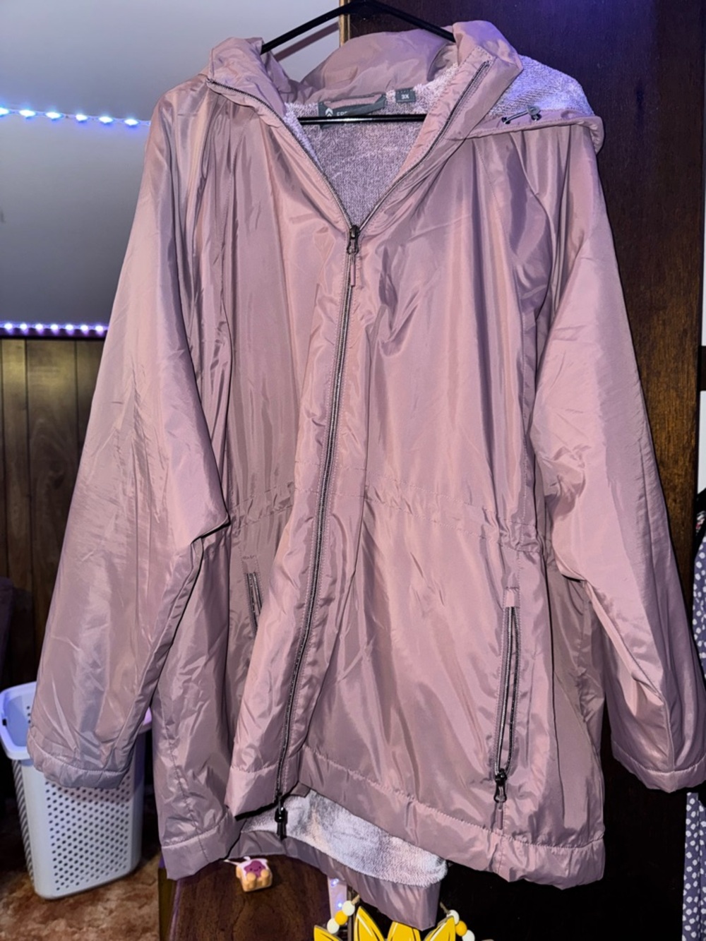 Free Country Mauve Hooded Ski & Snow Jacket